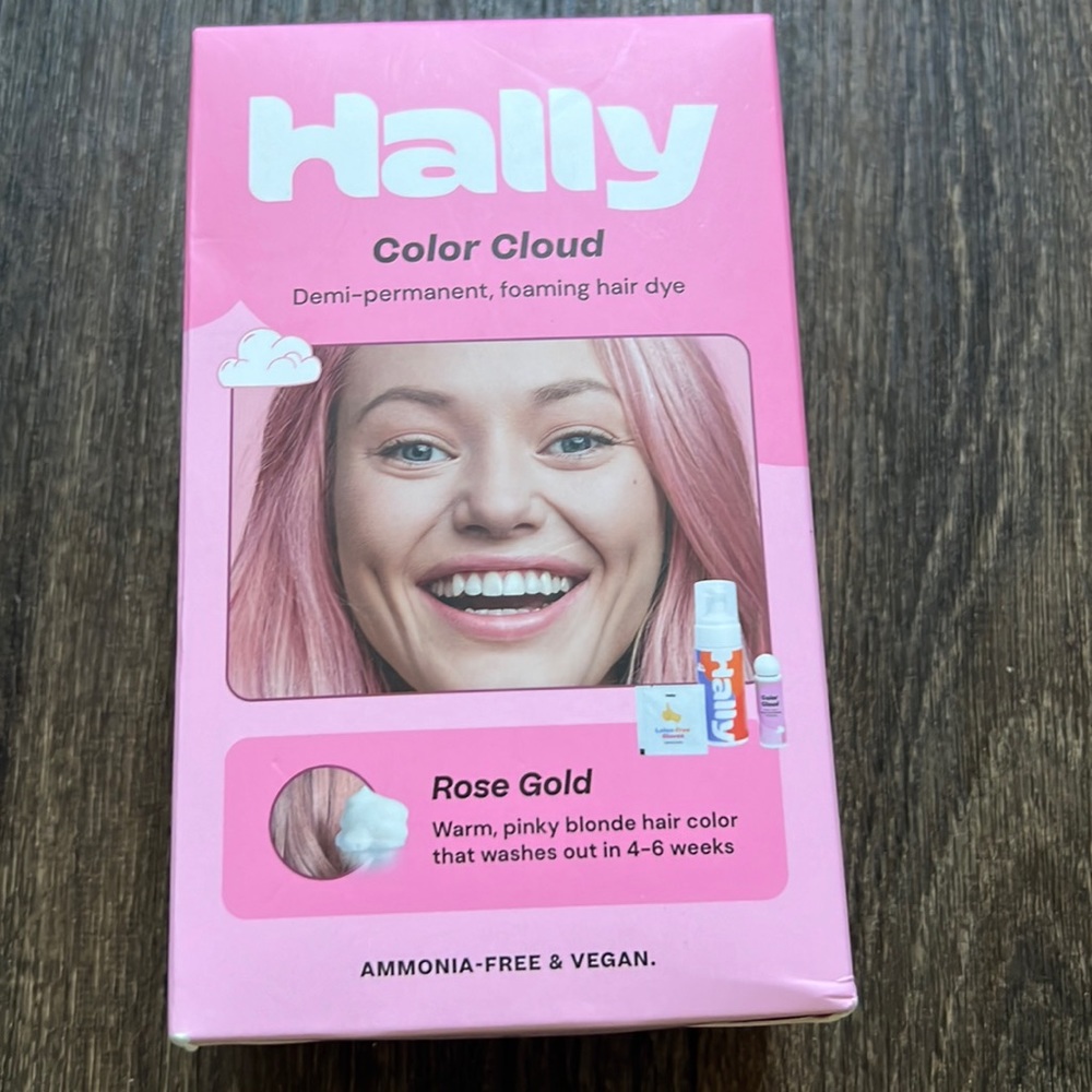 Rose Gold Color Cloud Demi Permanent
